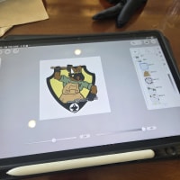 뭔가 그리는주웅