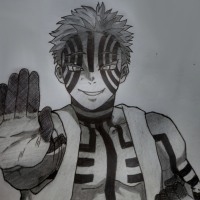 볼펜 아카자 드로잉