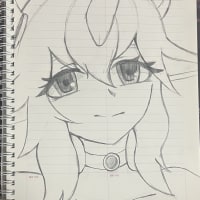 별 수호자 소라카 그려봤습니당