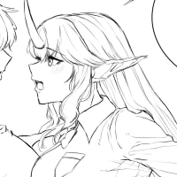 소라카의 용기있는 고백(스케치)