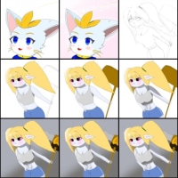 그림이 진화하는 과정