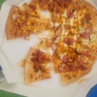 임실 축제가서 피자 먹고 옴