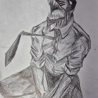 더 올려달라해서 올리는 체인소맨 그린것들