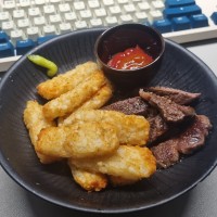 원배틀어나더 후기와 야식