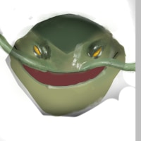 탐켄켄치 그리는 중