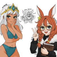 키아나와 오로라 그 외…