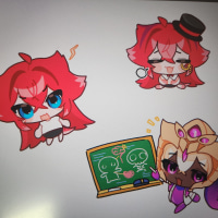 초가스, 벨코즈 모에화 낙서