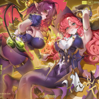 뒷북 개오지는 할로윈 그림