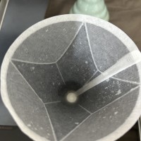 나 드립커피필터 붙인 거 보구가