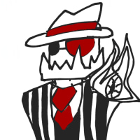 느와르 복장입힌 최애들