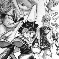 미도리야&젠이츠&고죠&디오 (+사이타마)