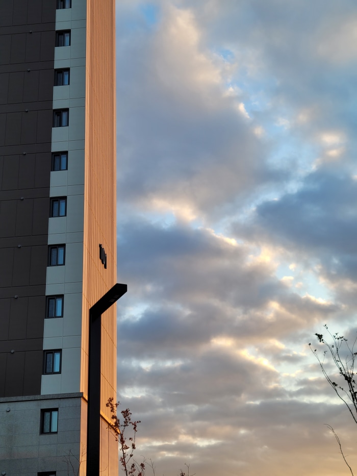 집가면서 찍은 사진 2장