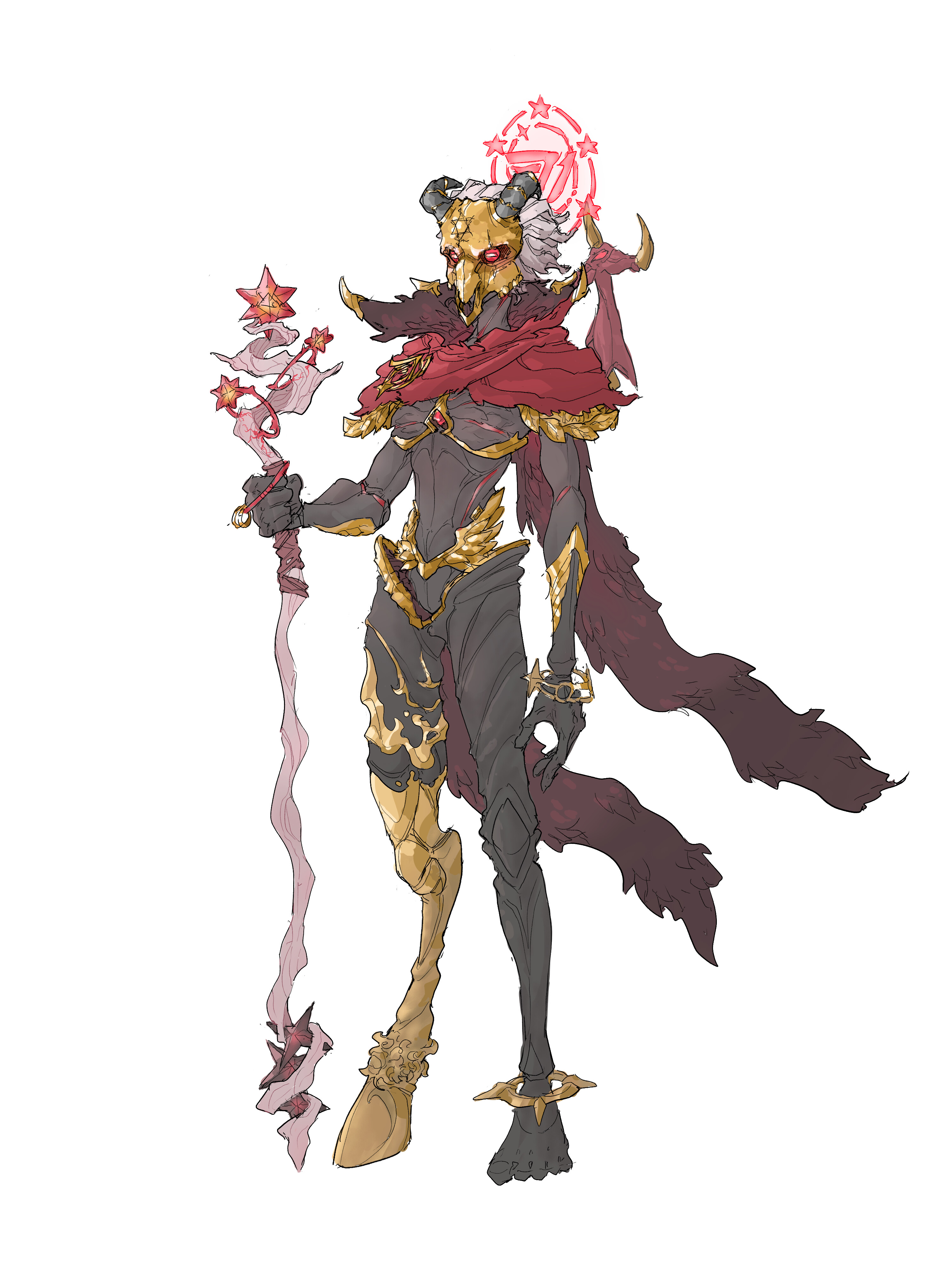 스킨후보에는 없지만 떠오른 컨셉이 그리고 싶어서 팬아트 겸