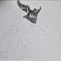 아우솔 그리다 만건데