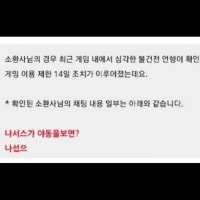 심각한 불건전 언행