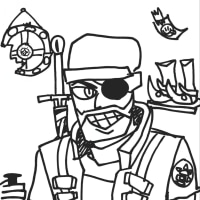 총 쏴야하는데 걍 칼들고 돌진하는놈