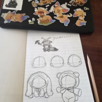 오랜만에 손그림 연습