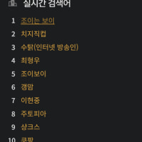 어째서 킹무위키 실검 1위가