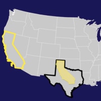 사람들이 간과하는 실제 텍사스 크기