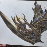 옵지 오랜만에 복귀한 김에 은하계제드 그려봄