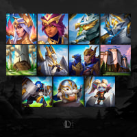 데마시아 시즌 아이콘,감정표현 미리보기