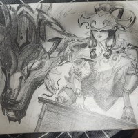 도자기 킨드입니다 오랜만에 롤그림이에요