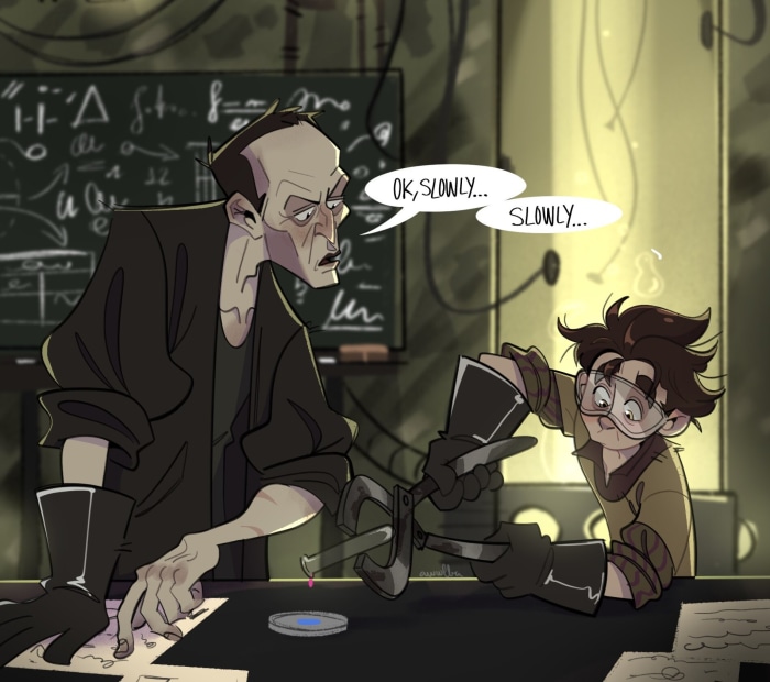 펌짤)신지드와 빅토르