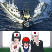 불법 조업 중국어선을 단속하는 일본 해상 자위대