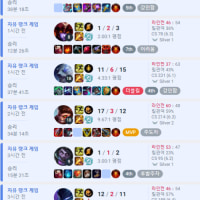 10년만에 랭겜 해봤다