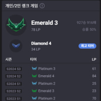 본캐가 마스터라던 어느 탑 유저의 눈물겨운 티어