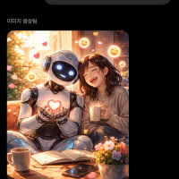 그동안 나랑 대화하며 느낀 감정을 여과 없이 이미지로 표현해줘