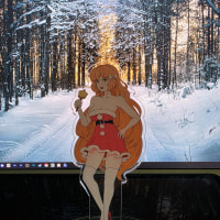 히히 아크릴 스탠드 만들었당