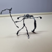 Fiddlesticks made out of bread ties