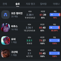 탑바루스 개꿀챔 같은데 아무도 안해서