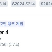 지금 티어 물티어긴한듯