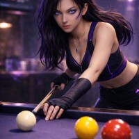 아 야밤에 당구 치고 싶다~