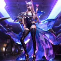 솔직히 KDA아리 100kg넘을듯