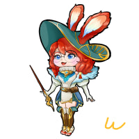 오로라 그려왔어