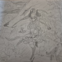 낙서퀄)영혼의 꽃 킨드레드