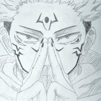 주술회전 그림 그렸는데