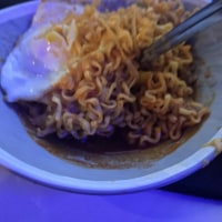 난 불닭볶음면을 시켰는데?