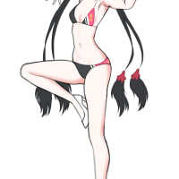 오늘은 비키니 그림 투척