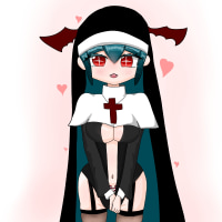 이리)오빠를 위해 수녀복을 입어본 비앙카