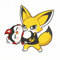 닭 사냥에 성공한 여우