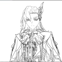 그림 초보의 원신 느비예트 팬아트!(밑그림)