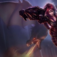 바뀐 쉬바나 스킨 일러스트