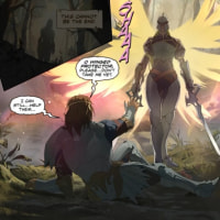 This composition kind of looks like a gift from Kayle