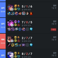 원딜 여러가지 연습중