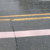 It's April, right? Then why's hail falling?