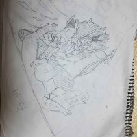 초딩때 그렸던것들;;